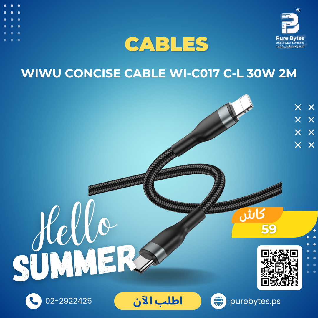 WiWU Concise Cable Wi C017 C L 30W 2M | Cables - WiWU