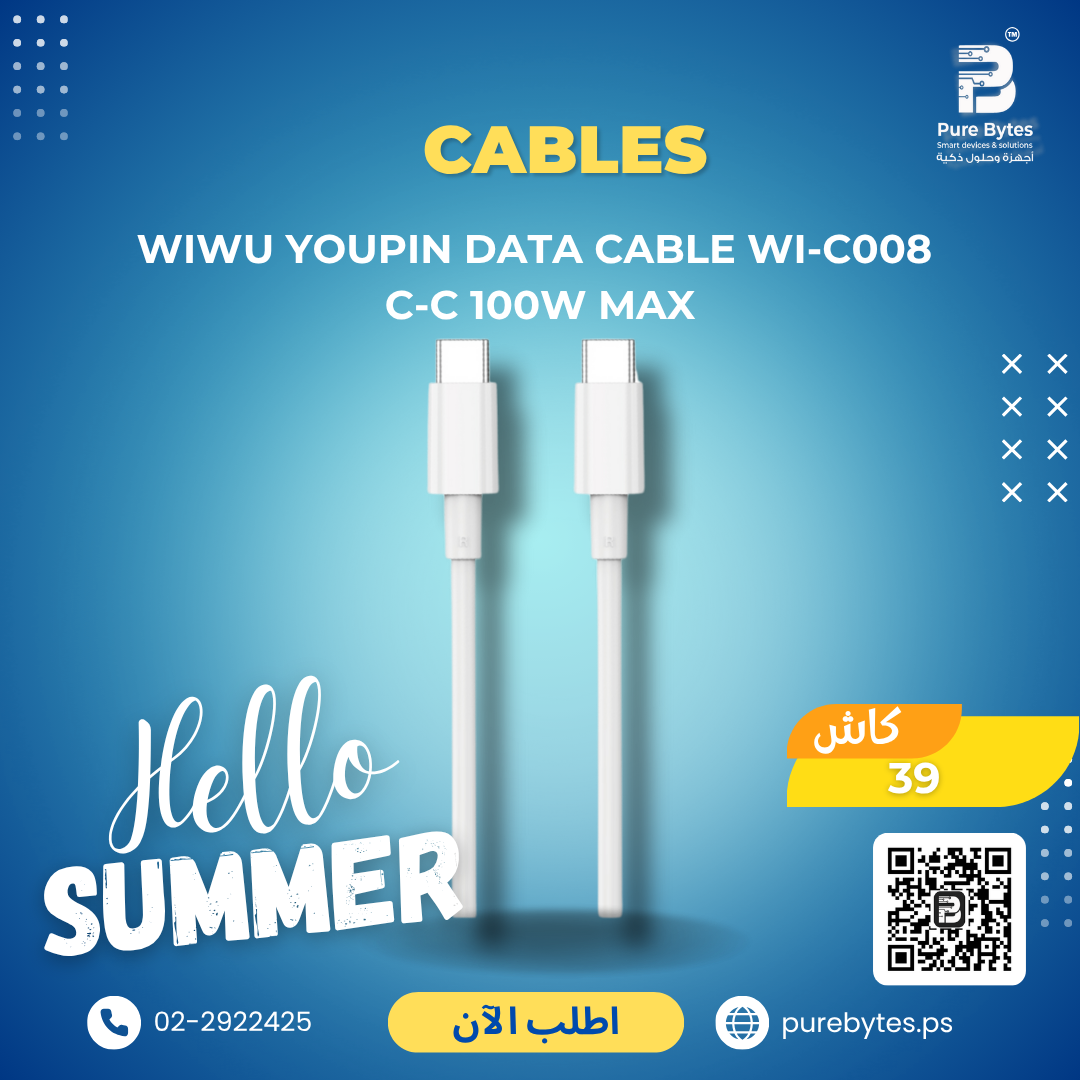 product 648.PNG WiWU YouPin Data Cable Wi C008 C C 100W Max | Cables - WiWU
