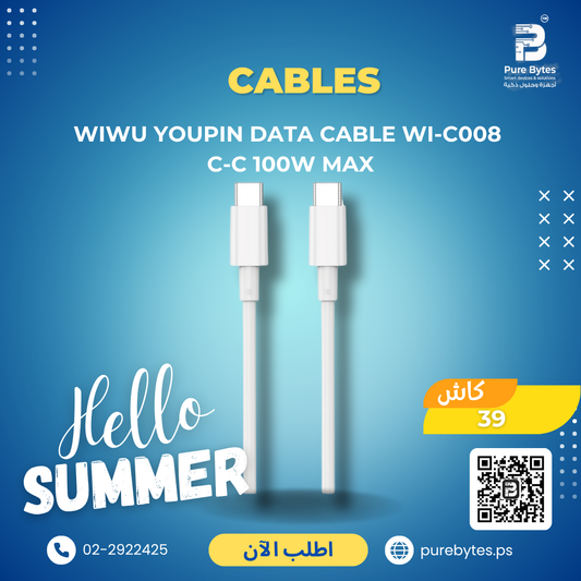 product 648.PNG WiWU YouPin Data Cable Wi C008 C C 100W Max | Cables - WiWU