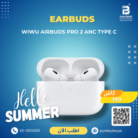 WiWU Airbuds Pro 2 ANC Type C | Earbuds - WiWU