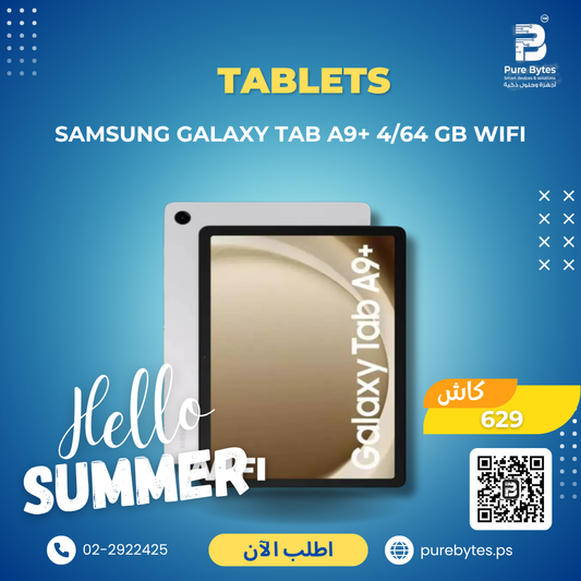 Samsung Galaxy Tab A9+ 4 64 GB Wifi | Tablets - Samsung