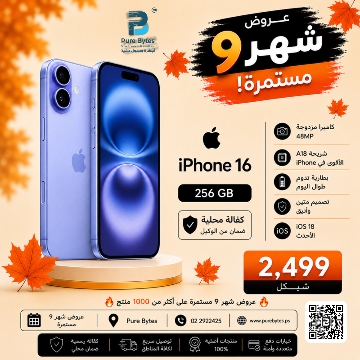 Apple iPhone 16 256GB