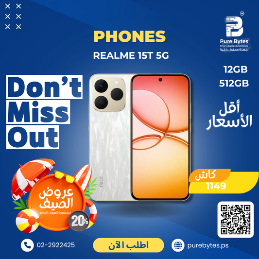 REALME 15T 5G 12GB 512GB