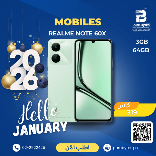 REALME NOTE 60X 3GB 64GB