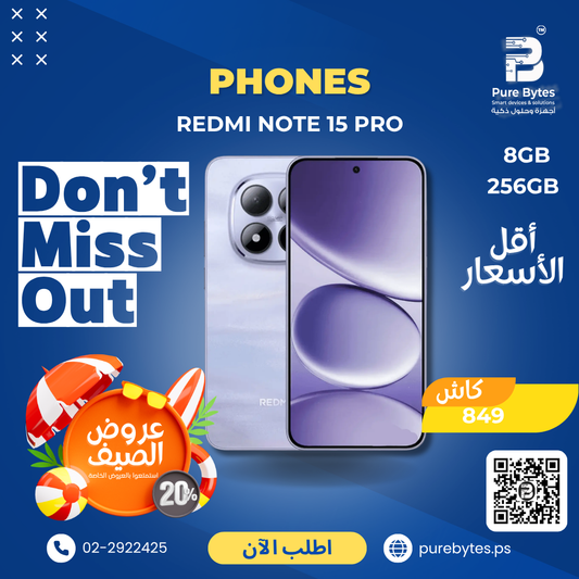 REDMI NOTE 15 PRO 8GB 256GB