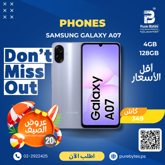 SAMSUNG GALAXY A07 4GB 128GB