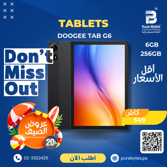 DOOGEE TAB G6 6GB 256GB