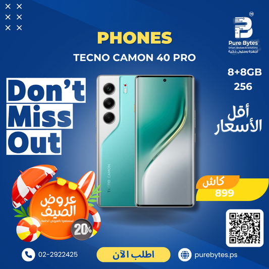 TECNO CAMON 40 PRO 8+8GB 256GB