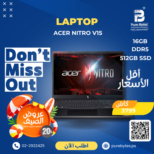 Acer Nitro V15 16GB 512GB