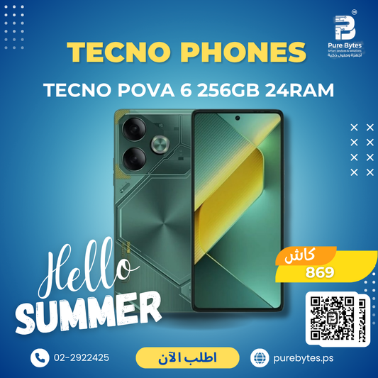 TECNO POVA 6 256GB 24RAM | Mobile Phones - TECNO