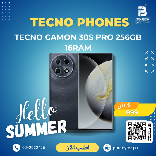 TECNO CAMON 30S PRO 256GB 16RAM | Mobile Phones - TECNO