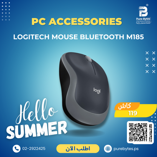 Logitech MOUSE BLUETOOTH M185 | PC Accessories - Logitech