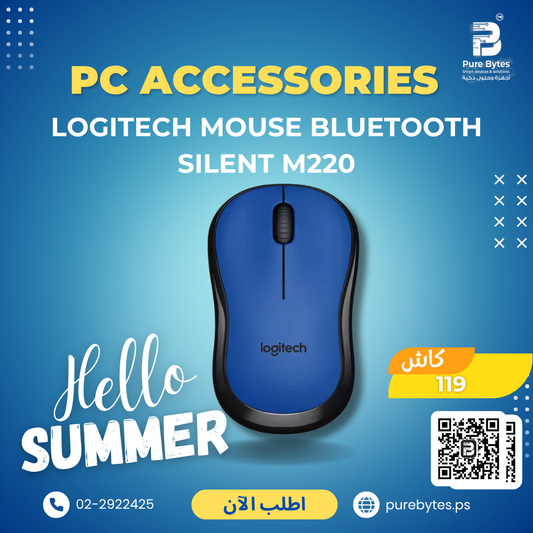 Logitech MOUSE BLUETOOTH SILENT M220 | PC Accessories - Logitech