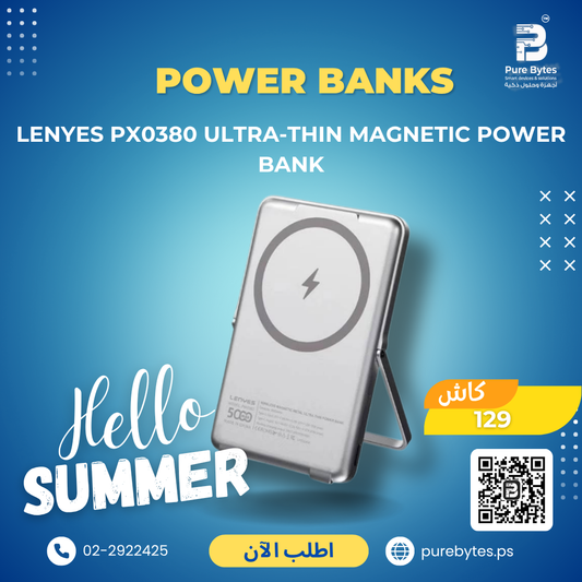 Lenyes PX0380 Ultra thin Magnetic Power Bank | Power Banks - Lenyes