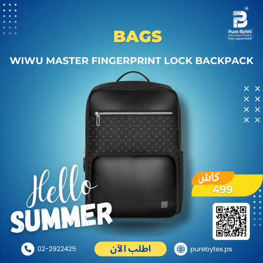 WiWU Master Fingerprint Lock Backpack | Bags - WiWU