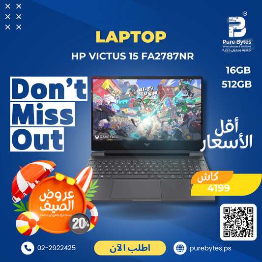 HP VICTUS 15 FA2787NR 16GB 512GB