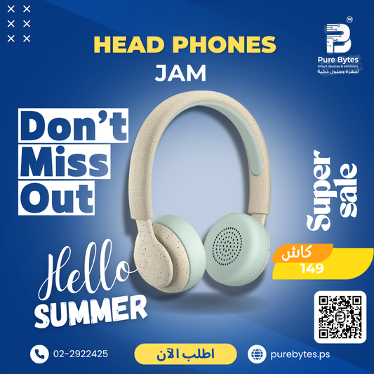 Pure Bytes Head Phones Jam