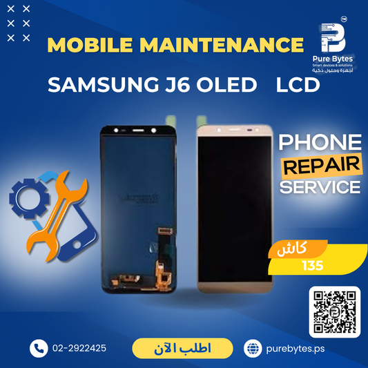 SAMSUNG J6 OLED LCD