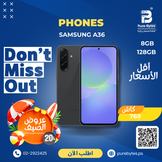 SAMSUNG A36 8GB 128GB