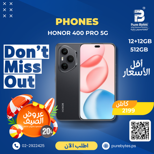 HONOR 400 PRO 5G 12+12GB 512GB