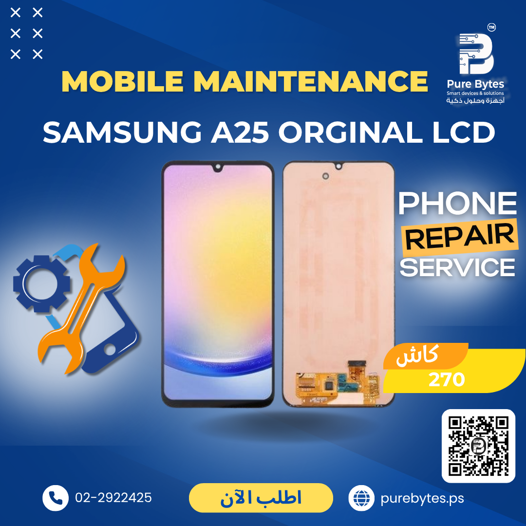 SAMSUNG A25 ORGINAL LCD
