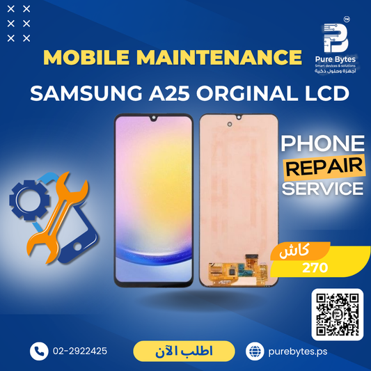 SAMSUNG A25 ORGINAL LCD