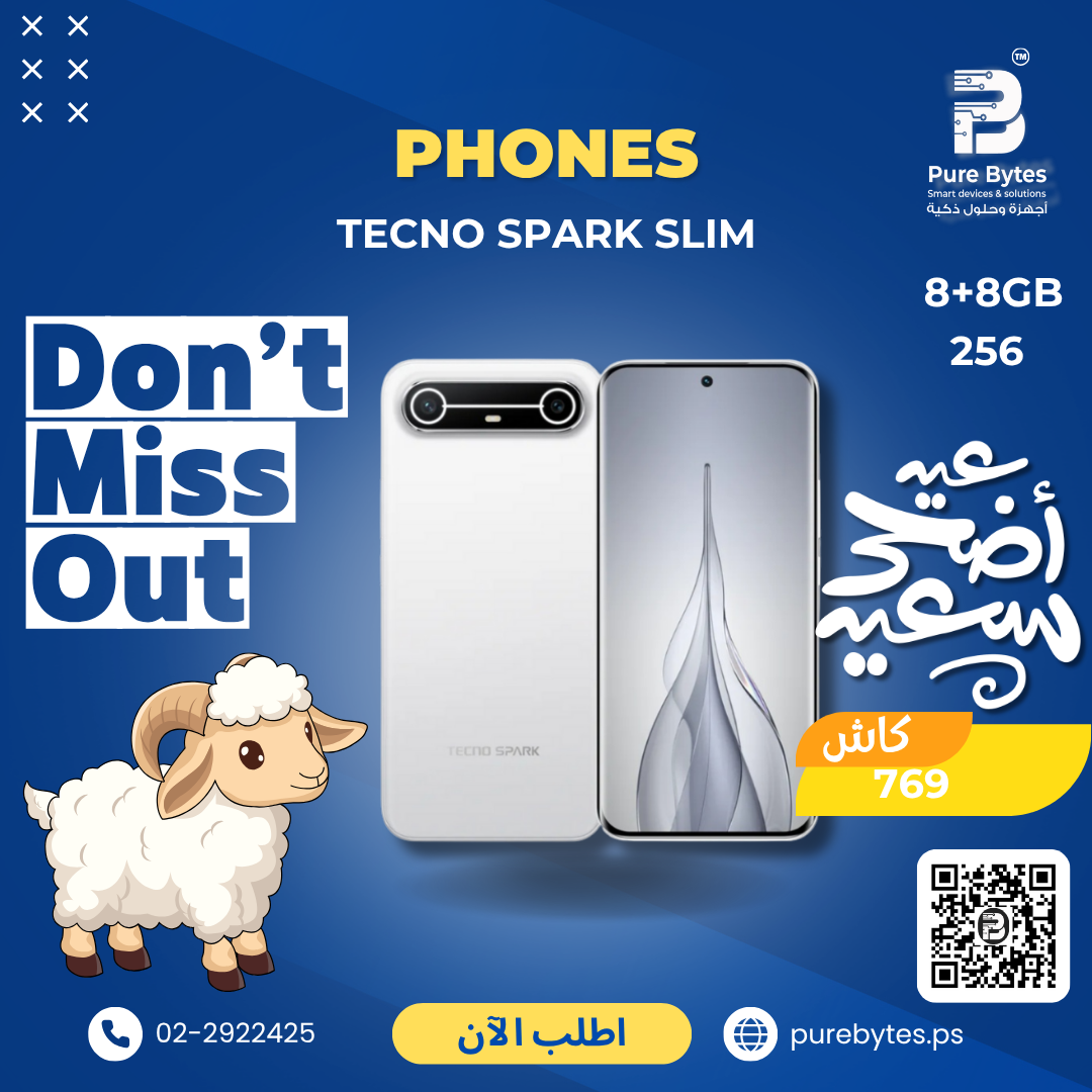 TECNO SPARK SLIM 8+8GB 256