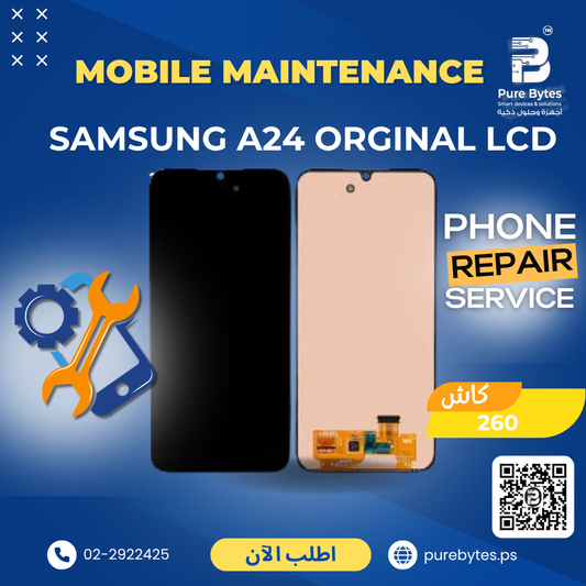 SAMSUNG A24 ORGINAL LCD