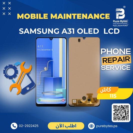 SAMSUNG A31 OLED LCD